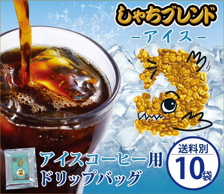 アイスコーヒー用ドリップバッグ【10袋】