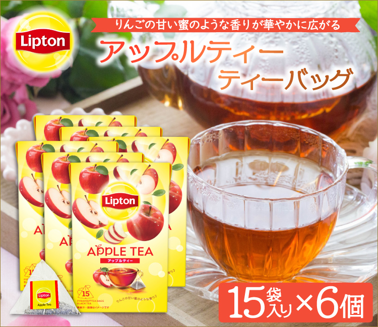 アップルティー ティーバッグ6箱
